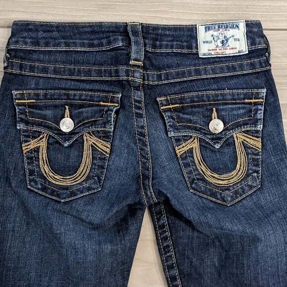 True Religion World Tour Straight Leg Jeans - Picture 6 of 7